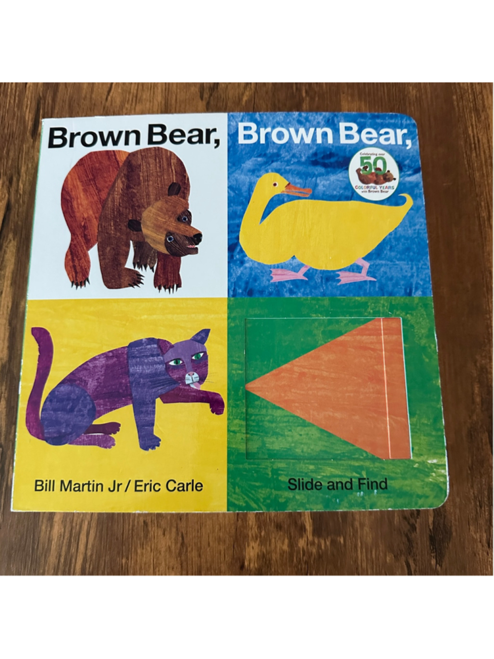 Brown Bear Brown Bear What Do You See? Slide and Find Board Book Priddy